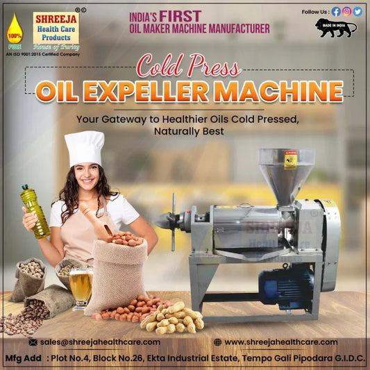 Cold Press Oil Expeller Machine for Quality Oil Making