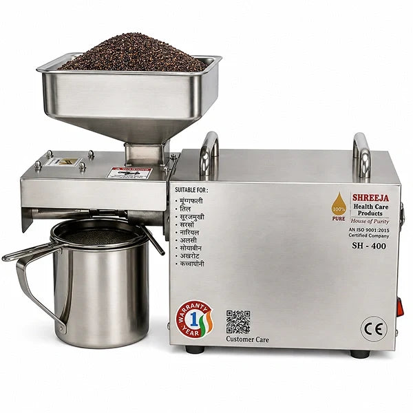 mini oil ghani machine (model : sh-400)