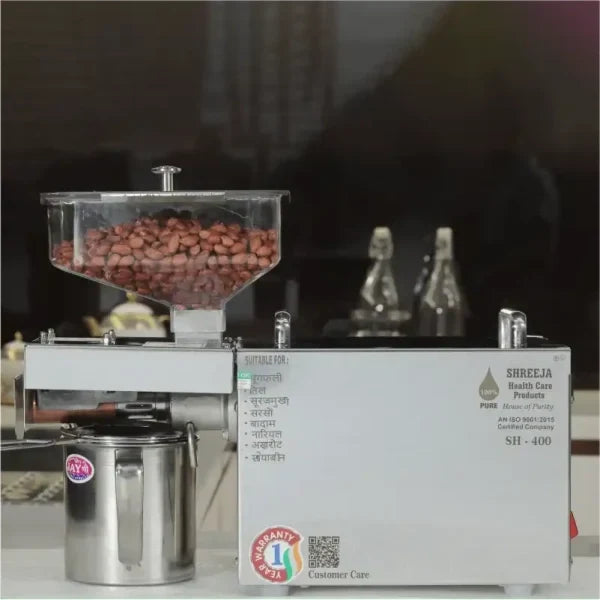 mini oil ghani machine (model : sh-400)